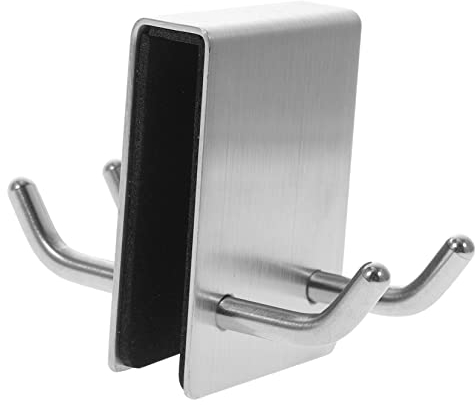KONTONTY Stainless Steel Door Hook Door Hooks for Bathroom Towel Hanger for Hanging in Bedroom Kitchen