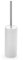 Viosuniu V120131701U - Juego de escobilla y Soporte de cerámica antiolor, cerdas duraderas Que no Rayan, Mango Largo de Acero Inoxidable, Cepillo para Inodoro para baño Principal, V120131701U