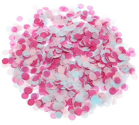 KOMBIUDA 50g Konfetti Luftballons Mit Bunten Papierschnipseln Dekoration Für Hochzeiten Geburtstagsfeiern Und Jubiläen Partyzubehör Pastellfarben