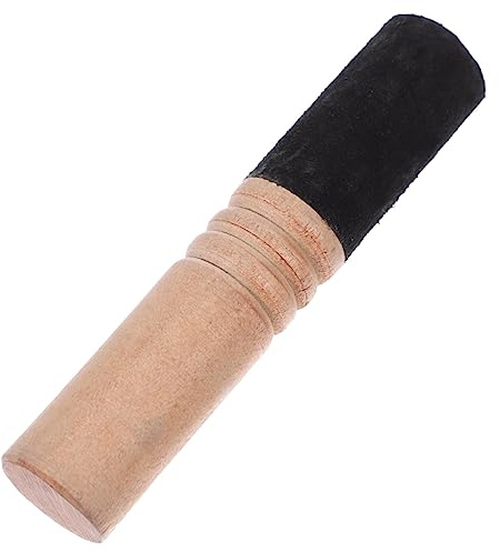 SOIMISS Mazo de Madera Diseño Delicado y Acabado Fino Ligero y Compacto, Hecho a Mano para Meditación y Yoga para Cuenco Sonoro