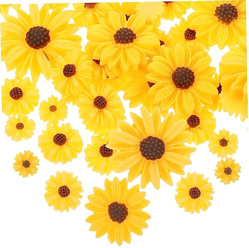 Artibetter 60stücke Harz Blumen Handwerk Diy Charme Telefonhülle Dekor Miniatur Blumenspielzeug Für Broschen Haarschmuck Und Mehr