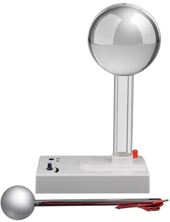 Appareil d'induction électrostatique pour expériences physiques, démontre les lignes électriques et la décharge de pointe, idéal pour les projets scientifiques éducatifs