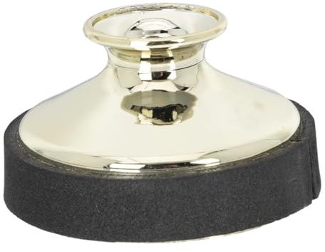 AKOOSY Altsaxophon Dämpfer Mute Langlebiges Musikinstrument Zubehör Kompakt Leicht Einfache für Saxophonspieler