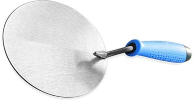 Paletas de acero inoxidable con mango ergonómico para enlucido de pared, nivelación de suelos, constructor profesional, fácil limpieza, herramienta de construcción antidesgaste