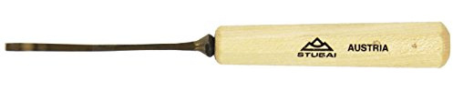Stubai Stechbeil Form 21 + Heft scharostfrei geschliffen, SB Verpackung, 3 mm, 522103