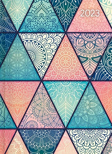 Mini-Buchkalender Style Oriental 2023 - Taschen-Kalender A6 - Elefant - Day By Day - 352 Seiten - Notiz-Buch - Alpha Edition