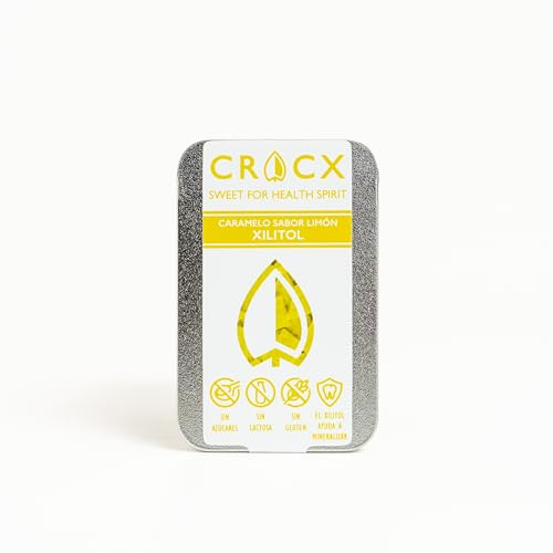CRACX SABOR LIMON 35GRM - CARAMELOS DE XILITOL SIN AZUCAR