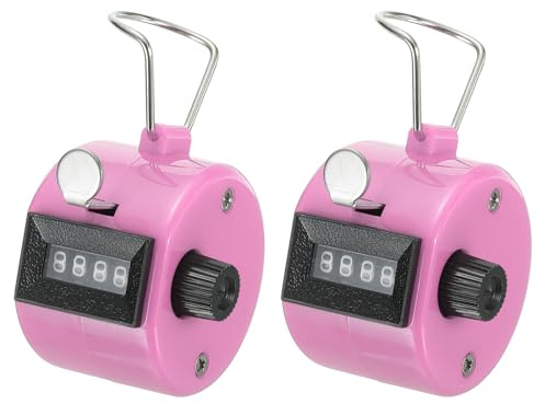 PATIKIL Clicker Counter, Handheld Tally Counter Mechanical Click Pitch Counters for Coaching Knitting, Golf, Lap, Fishing