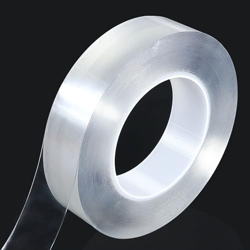 3cmx10m, Transparentes selbstklebendes Bad Dichtungsband, Wasserdichtes Band für Bad Küche Badewanne Toilette Wand Boden