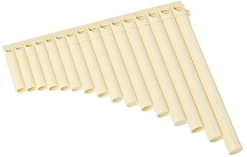 Panflöte National Musical Instruments Für Anfänger 16/18-Röhre C-gestimmte Panflöte Leicht Zu Erlernen Professionelles Spielen(16B)