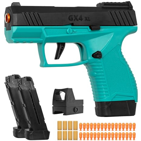 Soft Bullet Toys Gun for Boys, Empty Shell Ejecting Toy Gun, Toy Foam Blaster with Scope, Toy Pistol for Kids Boys Girls Age 8+ (Green)