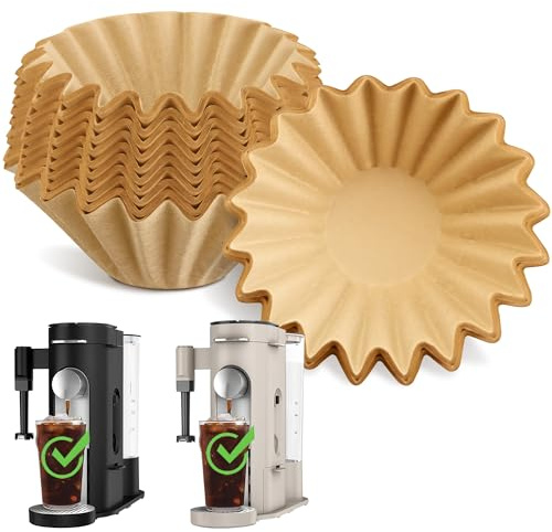 Disposable Coffee Paper Filters for Ninja Pod & Grounds Specialty Single-Serve Coffee Maker, 150 Pcs Coffee Filter Compatible with Ninja PB051 PB041 Coffee Maker