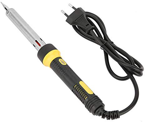 Gerade Lötpistole 100W Lötmittel Eisenstift Elektrische Lötkautschuk -Gummi -Schweißwerkzeug für Metall Elektrische Reparaturen DIY -Lötprozess