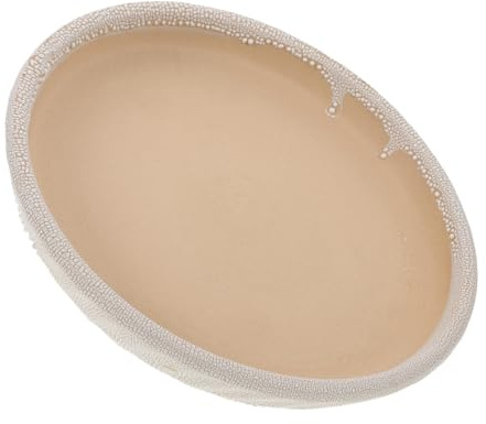 UPKOCH Sottovaso in Ceramica per Piante da Interni Piatto Rotondo Raccoglitore d Acqua da Contenitore Protettivo per Vasi da Fiori Base Sottovaso per Piante Grasse e Vasi Standard Resiste