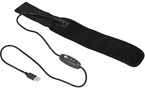 Cocoarm Réchauffeur d'objectif, Bande Chauffante d'objectif 'Appareil Photo USB avec Fil Chauffant en Fibre Composite, 3 Niveaux de Chaleur de 95 à 149 F, Ceinture en Néoprène à Crochets et