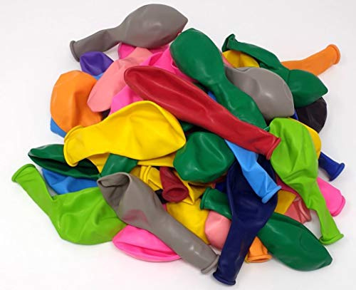 50 Luftballons bunt Premiumqualität Ø ca. 27cm B85 (Standardgröße)
