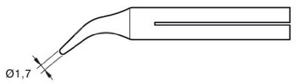 JBC 0550400 Lötspitze für Pulsmatic/TB3220