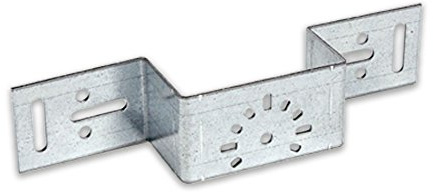 Montageschiene für Wandscheibe einfach - mit Schrauben