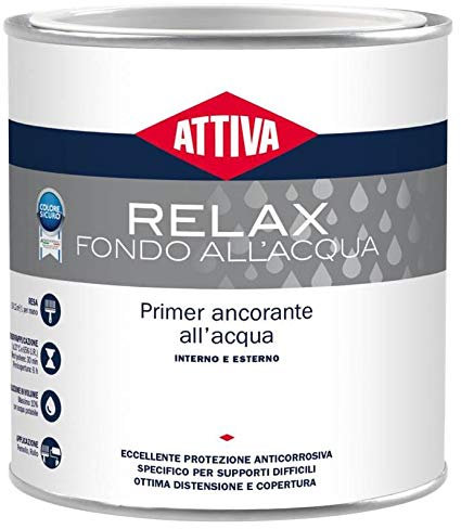 Attiva - relax attiva fondo primer ancorante all'acqua multisupporto - 500ml