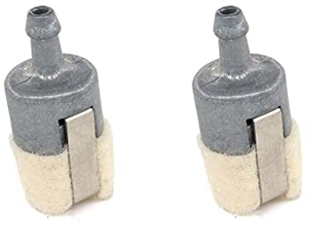 HURI Lot de 2 filtres à essence pour tronçonneuse Walbro 125-527 125-527-1 Echo Shindaiwa A369000450 A369000460 A369000480 3120507321 13120519830