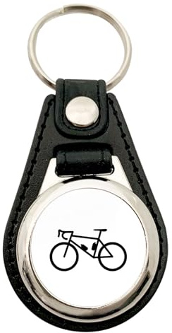 Huuraa Schlüsselanhänger Bike Fahrrad Geschenk | Einkaufswagenchip Geschenkidee Motiv Anhänger für Frauen und Männer