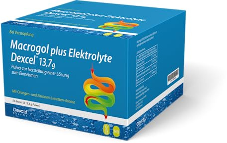 MACROGOL plus Elektrolyte Dexcel 13,7 g PLE 50 St