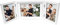 Marco de fotos triple de 6 x 4 y 7 x 5 pulgadas, color blanco, capacidad para 3 fotografías, marco de fotos de 10 x 15 cm, marcos de fotos de 6 x 4, marcos de fotos blancos de 6 x 4, galería de