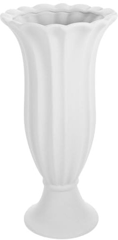 Ciieeo Vase Funéraire pour Tombe Céramique Pot De Fleurs De Cimetière Support De Composition Floristique