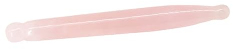 Rosenquarz Akupunkturstift für Gesicht und Beine, Handgefertigt aus Jade | Massagekristall zum Sanften Druck, Waschbar, für Beruflich Stark Beanspruchte Nutzer, Rosa