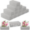 LOPYXBR 12 Stück 12 Stück Steckschaum, 22.5x11x7 cm Steckmasse für Frischblumen, Steckschwamm für Blumen Steckmoos Blumensteckschaum Steckschaum für Blumen, Feiern, Hochzeit und Geburtstag