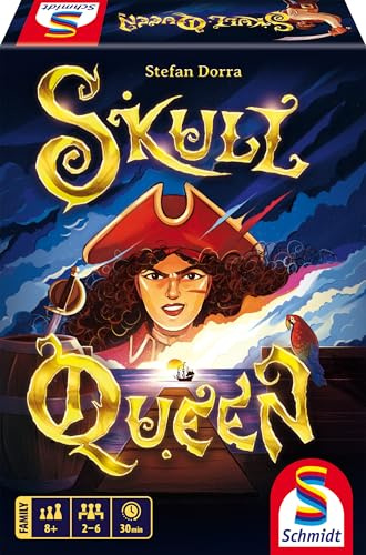 Schmidt 49456 Skull Queen Kartenspiel, ab 8 Jahren