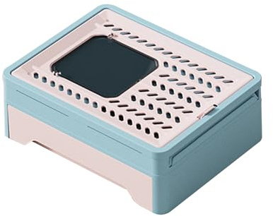 Arena para gatos cerrada – Arenero para gatos con cajón, arena con pala para gatos | Arenero para gatos cerrada con cajón y pala, arena para gatos grande, arena para gatos con olor