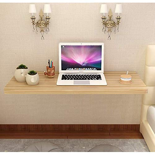 Escritorio flotante de pared para espacios pequeños, escritorio plegable de tablero de partículas para cualquier habitación (tamaño: 100 x 40 cm)