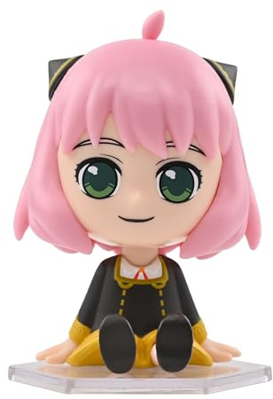 YuMe Spy x Family - Anya Forger Mini Figure, 2.5 | Officially Licensed Manga Merchandise, Collect All 6 Figures, Hero Window Box, 2.5