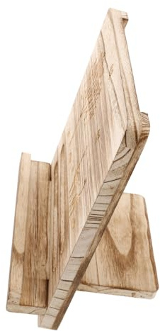 ERINGOGO Notenständer Aus Holz Für Notenblätter Faltbar Und Tragbar Verstellbarer Winkel Geeignet Für Musikbücher Lehrbücher Und Tablets Klassisches Design Für Home Office Und Küche