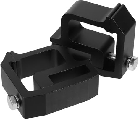 Warmhm 2pcs Truck Bed Clamps Ladder Clamps for Truck Topper Canopy Tarp Clips and Camping Shells