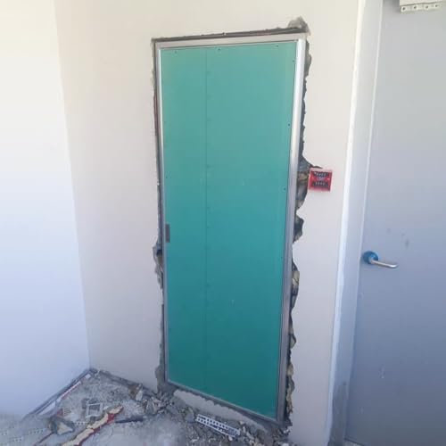 Überstreichbare Zugangsplatte für Trockenbau, verdeckte Sanitär-Zugangstür, 300 x 300 mm bis 400 x 900 mm, versteckte Gipskartontür, ideal für einfache Wartung und Reparatur, 850 x 850 mm