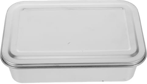 Mikikit Molde Tapa Tiramisú Acero Inoxidable de Rectangular