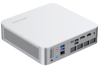 MINIS FORUM M1-1295 Mini PC, Intel Core i9-12950HX 16C/24T, Turbo bis 5.0GHz, HDMI 2.1/DP 1.4/USB-C, LAN 2.5GbE, 4X USB-A, Wi-Fi 6E, BT 5.2, ohne RAM/SSD