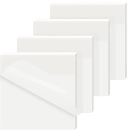 dinghaole 200 Pièces Notes Autocollantes Transparentes, Feuilles Note Autocollantes transparent Imperméable, pour Marquer Bureau Documents et Livres,Etudiant Notes, Table à Manger Message
