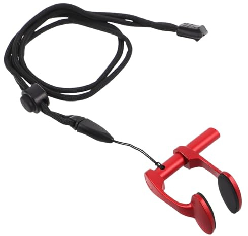 Toyvian Clip Naso da Nuoto in Lega di Alluminio Antiscivolo Protezione Naso Comfort e Sicura per Immersioni e Sport Acquatici Adatta e Adulti