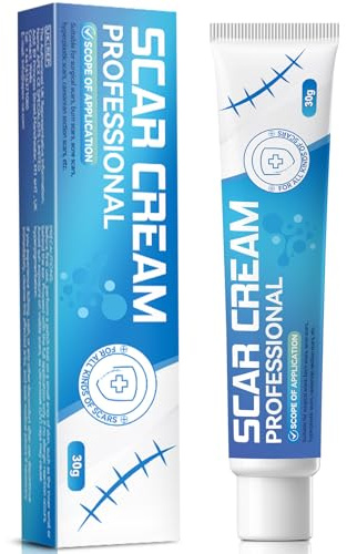 Wansiven Scar Cream, 30g Scar Removal Cream, Scar Repair Gel Helps Reduces the Appearance of Scars from Burns Scars, Fade Surgical Scars, Burn Scars, Caesarean Section Scars, and More