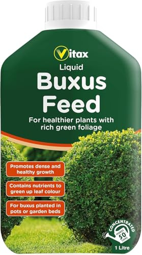 Vitax Buxus Liquid Feed 1 Litre - Concentrated Up To 225 Litres of feed. For healthy, green buxus plants