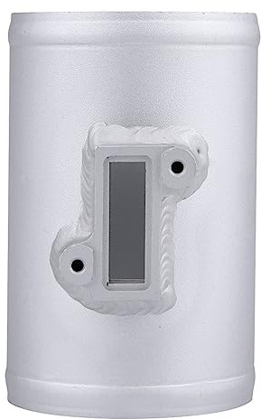 Yctze Adaptador de Sensor de Flujo de Aire Montaje del Sensor MAF Base del Medidor de Admisión Aleación de Aluminio Fácil Instalación Marcador de Posición Montaje del Tubo de Admisión
