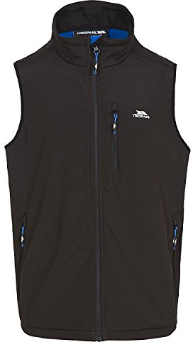 Trespass - Vassus - Gilet in Soft-Shell - Uomo (XL) (Nero)