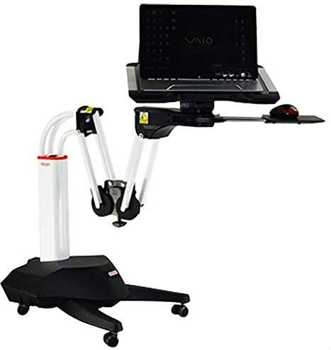 sunter98 Kesrer01 Multifunktionaler beweglicher Laptop-Schreibtisch, Sofa, Nachttisch, Notebook-Ständer, drehbarer Computertisch mit langem Arm