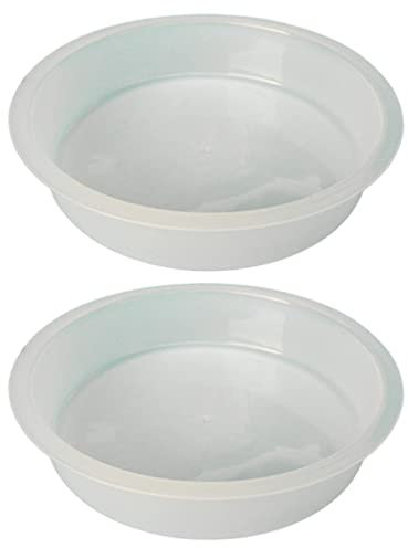 SM SunniMix 2X Wildvogel Tränke Vogeltränke Vogelbad Futterstelle Wasserschale Ø 18 cm