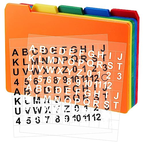 Altsuceser Separadores de tarjetas de índice de 4 x 6 pulgadas, 50 tarjetas de notas de colores con calcomanía de números alfabéticos autoadhesivos, guías de archivo y recetas con pestañas para