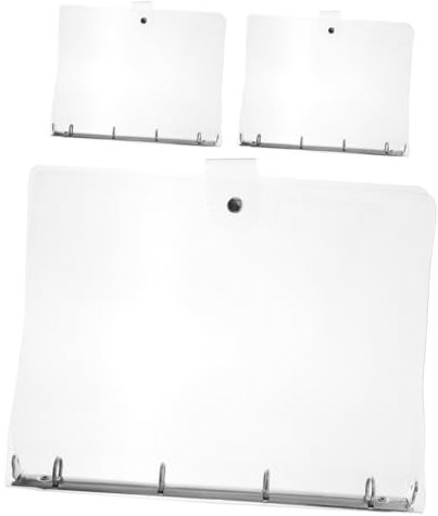 DIYEAH 3stücke Ästhetischer Ordner Niedliche Ordner Hängemappen Dokumentenmappe Büro-aktentasche Aktenaufbewahrungstasche Organizer Zur Aufbewahrung Von Bürodokumenten Notenmappe