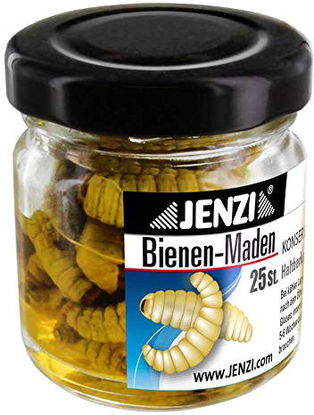 JENZI Bienenmaden konserv. Glas Gelb